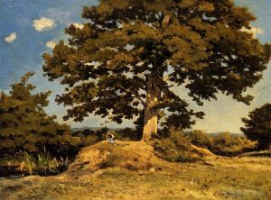 Artist Henri-Joseph Harpignies's Work - The Big Tree