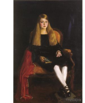 Artist Henri Robert's Work - Portrait of Anne M Tucker