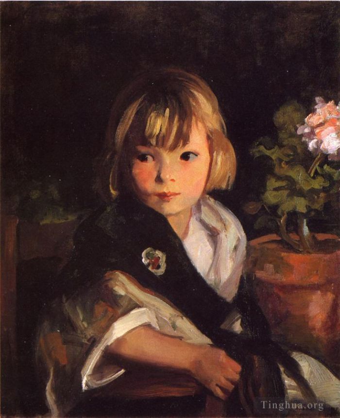 Henri Robert Oil Painting - Portrait of Boby