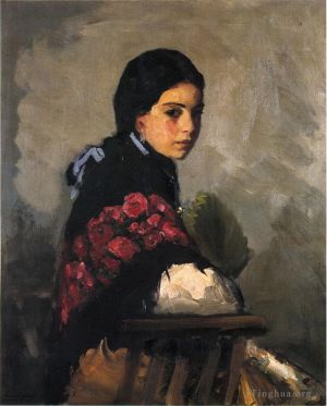 Artist Henri Robert's Work - Spanish Girl