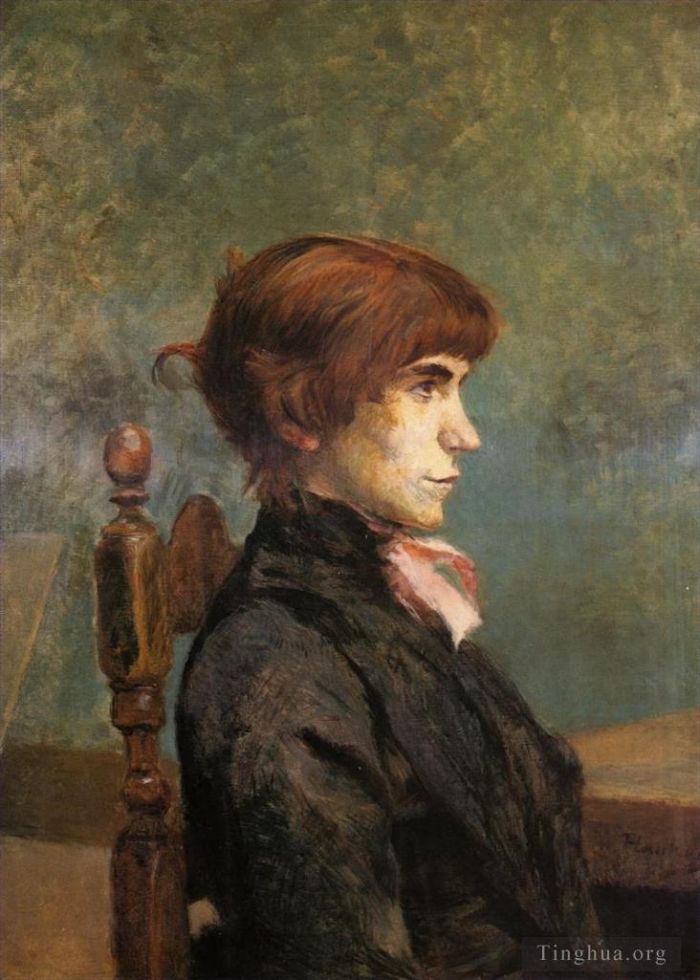 Henri de Toulouse-Lautrec Oil Painting - Jeanne Wenz