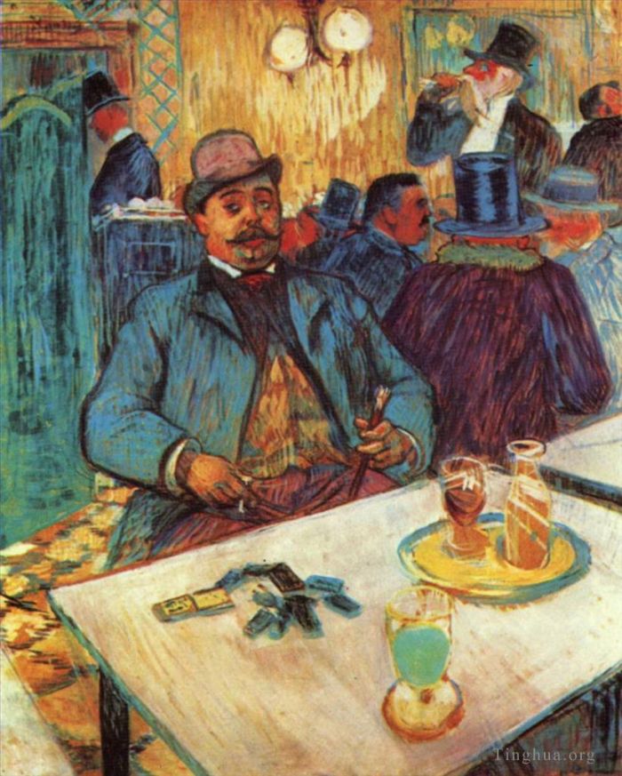 Henri de Toulouse-Lautrec Oil Painting - Monsieur boileau 1893