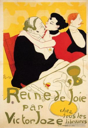 Artist Henri de Toulouse-Lautrec's Work - Queen of Joy