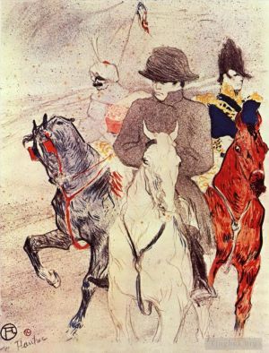 Artist Henri de Toulouse-Lautrec's Work - Napol on 1896