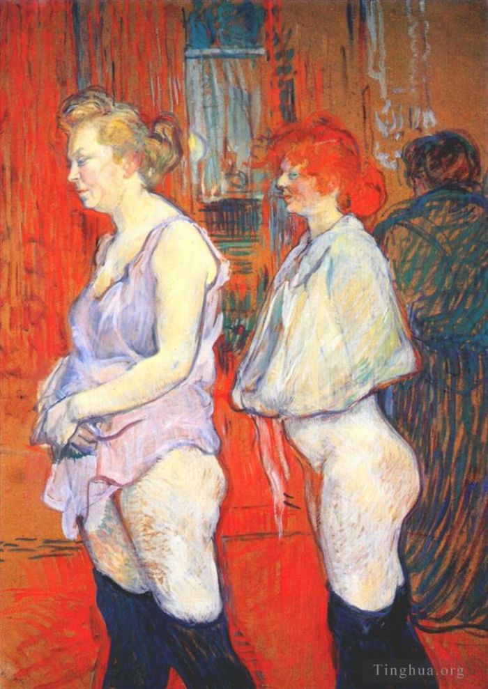 Henri de Toulouse-Lautrec Various Paintings - The medical inspection