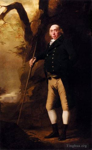 Artist Henry Raeburn's Work - Portrait Of Alexander Keith Of Ravelston Midlothian Scottish painter Henry Raeburn