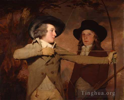 Henry Raeburn Oil Painting - The Archers