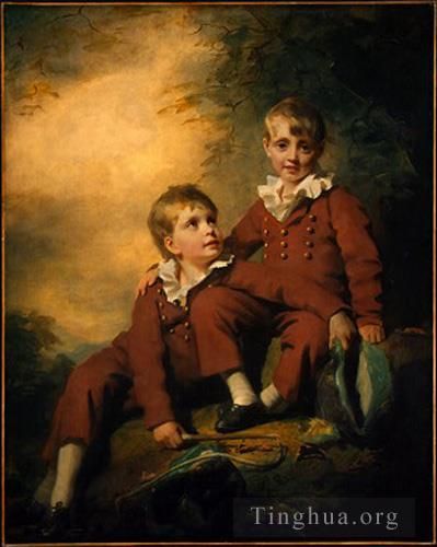 Henry Raeburn Oil Painting - The Binning Children