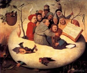 Artist Hieronymus Bosch's Work - The concert in the egg 1480