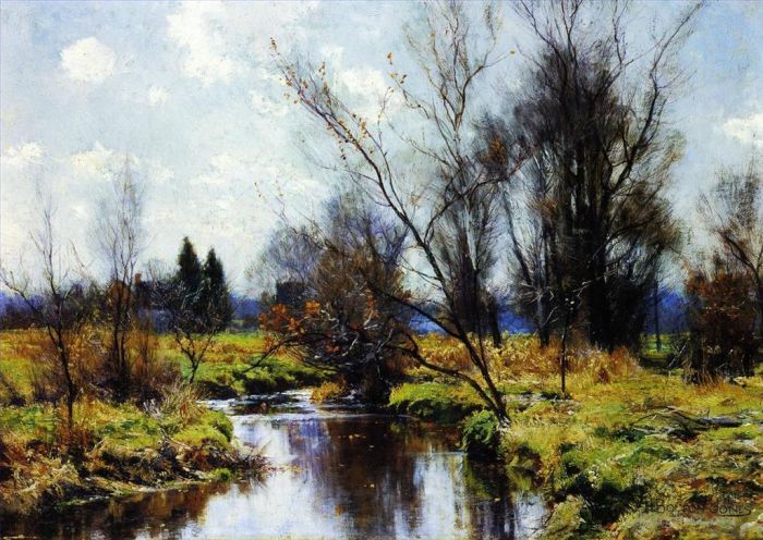 Hugh Bolton Jones Oil Painting - Landscape