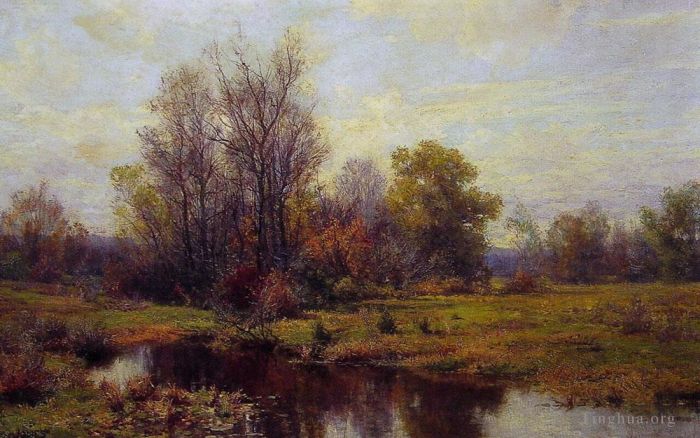 Hugh Bolton Jones Oil Painting - Woodland Scene