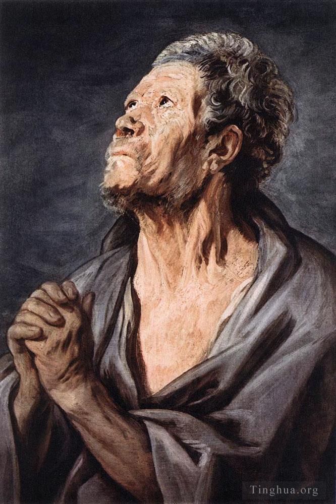 Jacob Jordaens Oil Painting - An Apostle