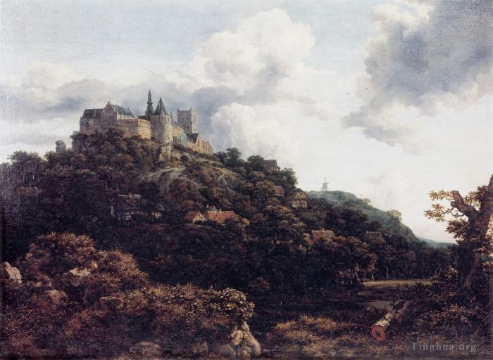 Jacob van Ruisdael Oil Painting - 5 Castle