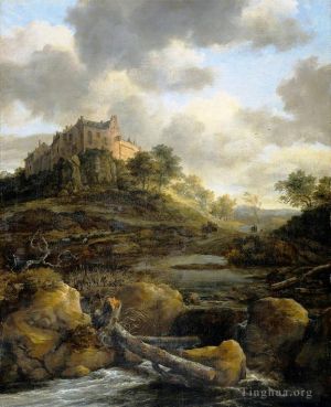 Artist Jacob van Ruisdael's Work - Castle