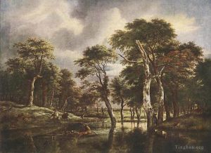 Artist Jacob van Ruisdael's Work - The Hunt