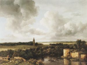 Artist Jacob van Ruisdael's Work - Untitled