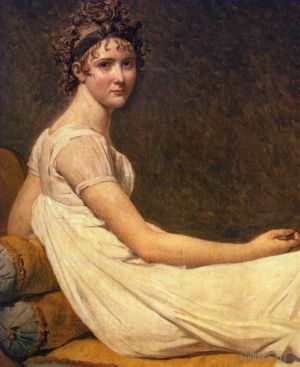 Artist Jacques-Louis David's Work - Madame Recamier