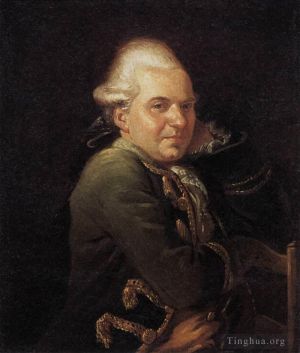 Artist Jacques-Louis David's Work - Portrait of Francois Buron
