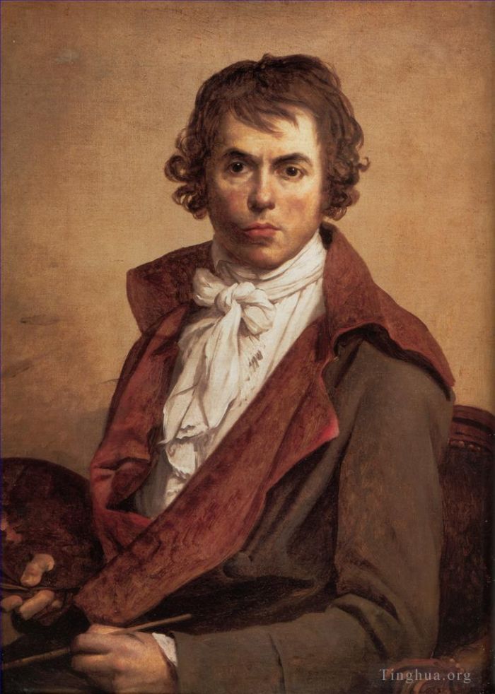 Jacques-Louis David Oil Painting - Self Portrait
