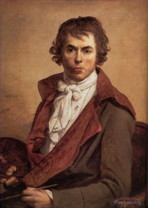 Artist Jacques-Louis David's Work - Self Portrait