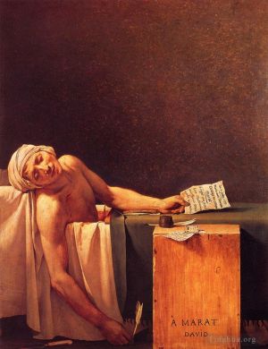 Artist Jacques-Louis David's Work - The Death Of Marat