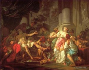 Artist Jacques-Louis David's Work - The Death of Seneca