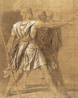Artist Jacques-Louis David's Work - The Three Horatii Brothers