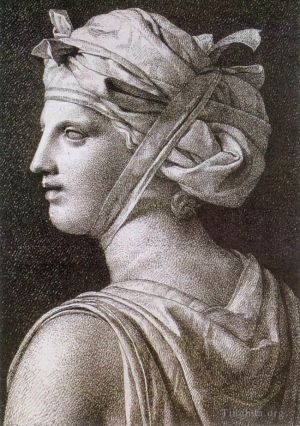 Artist Jacques-Louis David's Work - Woman in a Turban