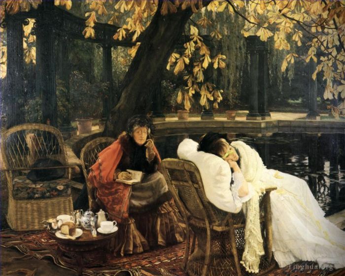 James Tissot Oil Painting - A Convalescent