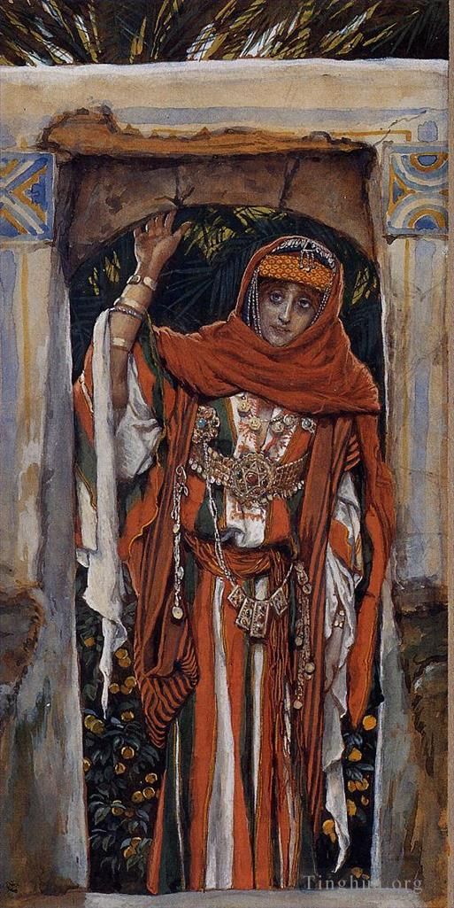 James Tissot Oil Painting - Mary Magdelane before Her Conversion