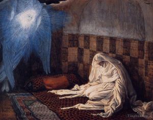 Artist James Tissot's Work - The Annunciation