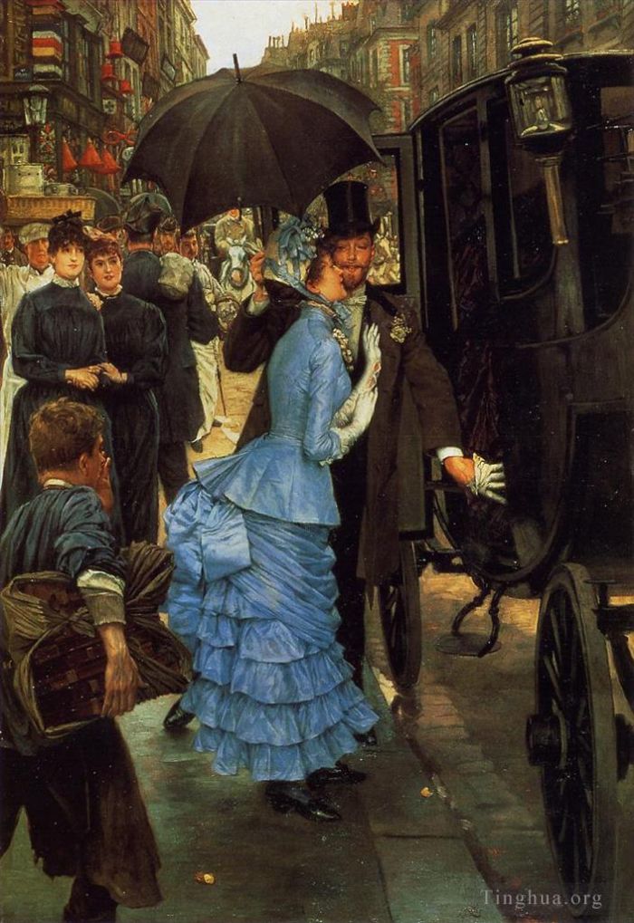 James Tissot Oil Painting - The Bridesmaid