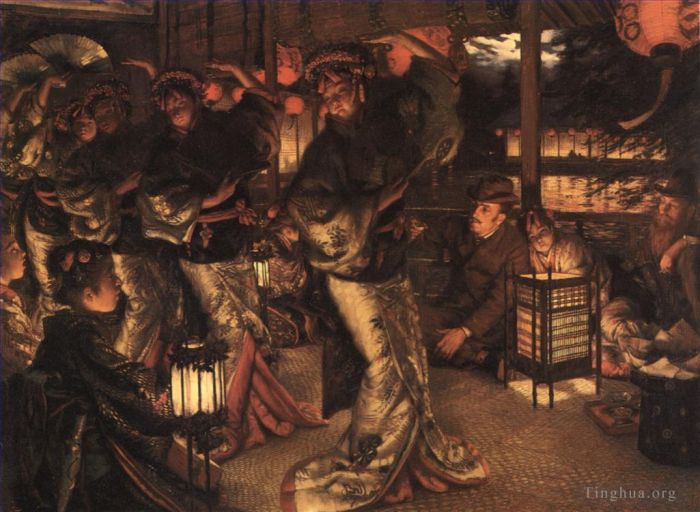 James Tissot Oil Painting - The Prodigal Son In Foreign Climes