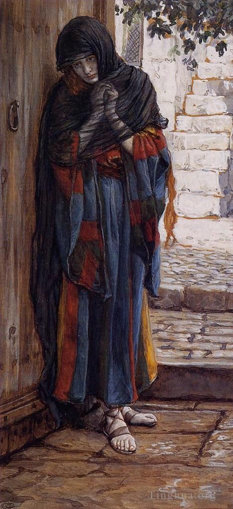 James Tissot Oil Painting - The Repentant Magdalene