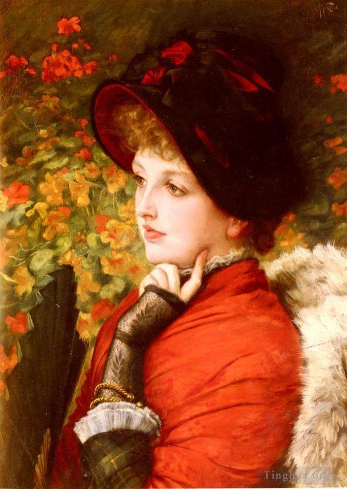 James Tissot Oil Painting - Type Of Beauty