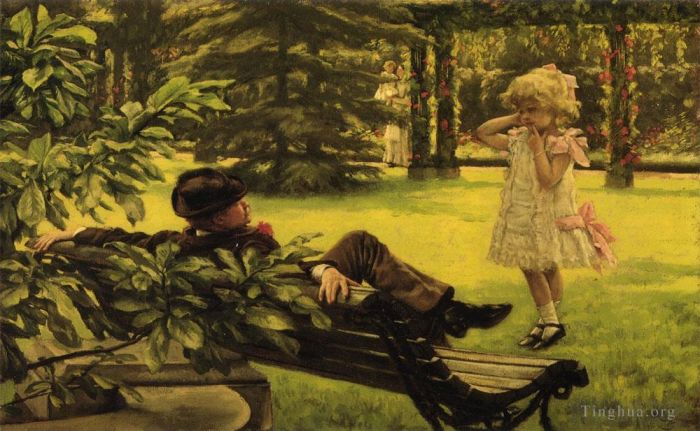 James Tissot Oil Painting - Uncle Fred