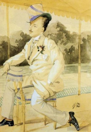 Antique Various Paintings - A Dandy