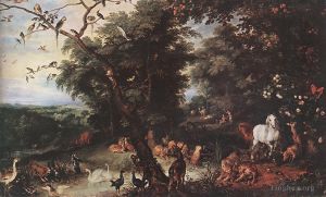 Artist Jan Brueghel the Elder's Work - The Original Sin