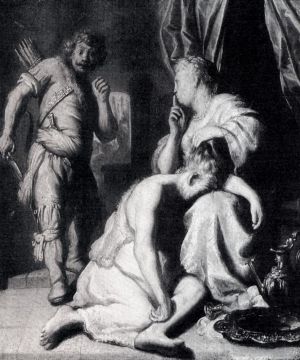 Artist Jan Lievens's Work - Samson And Delilah 1628