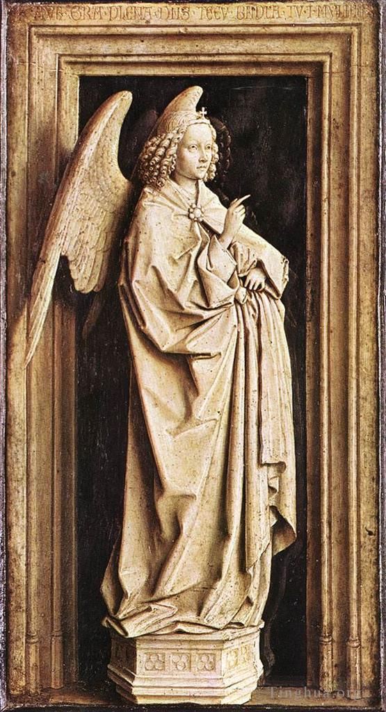 Jan van Eyck Sculpture - Annunciation 1