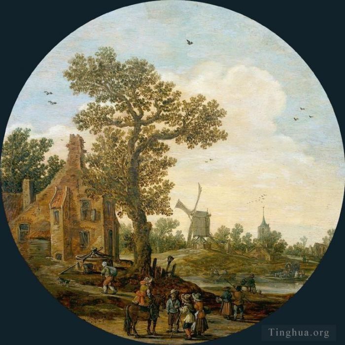 Jan Josephszoon van Goyen Oil Painting - Summer