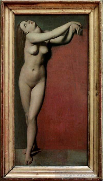 Jean-Auguste-Dominique Ingres Oil Painting - Angelique