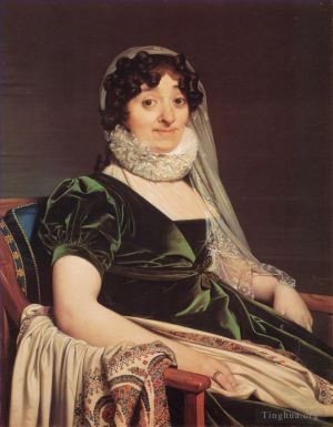 Artist Jean-Auguste-Dominique Ingres's Work - Comtess de Tournon