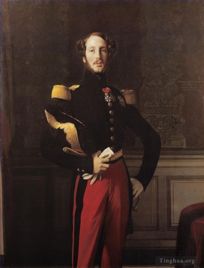 Jean-Auguste-Dominique Ingres Oil Painting - Ferdinand Philippe Louis Charles Henri