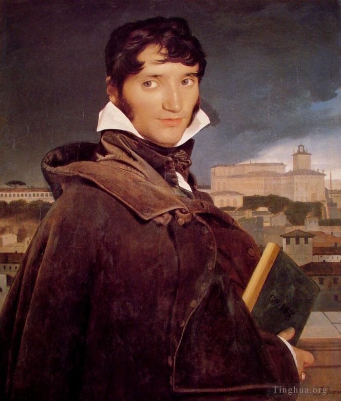 Jean-Auguste-Dominique Ingres Oil Painting - Francois Marius Granet