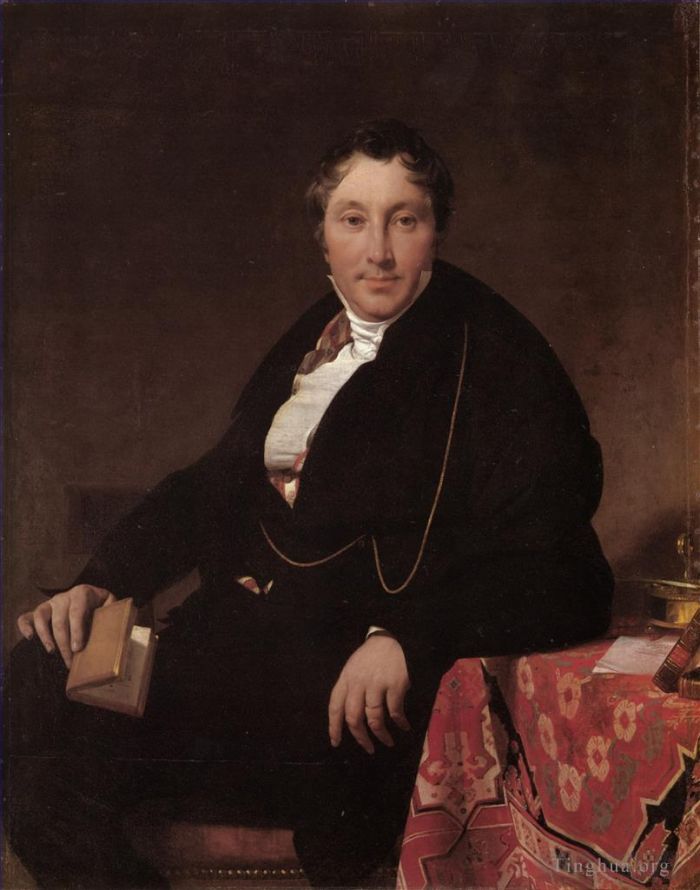 Jean-Auguste-Dominique Ingres Oil Painting - Jacques Louis Leblanc
