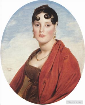 Artist Jean-Auguste-Dominique Ingres's Work - Madame Aymon