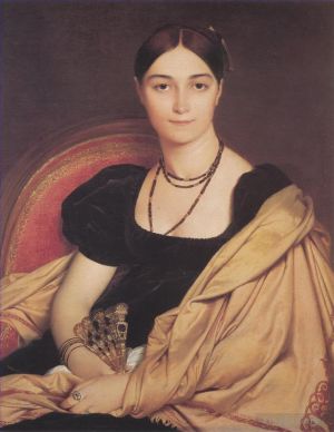 Artist Jean-Auguste-Dominique Ingres's Work - Madame Duvaucey