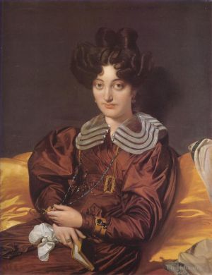 Artist Jean-Auguste-Dominique Ingres's Work - Madame Marie Marcotte