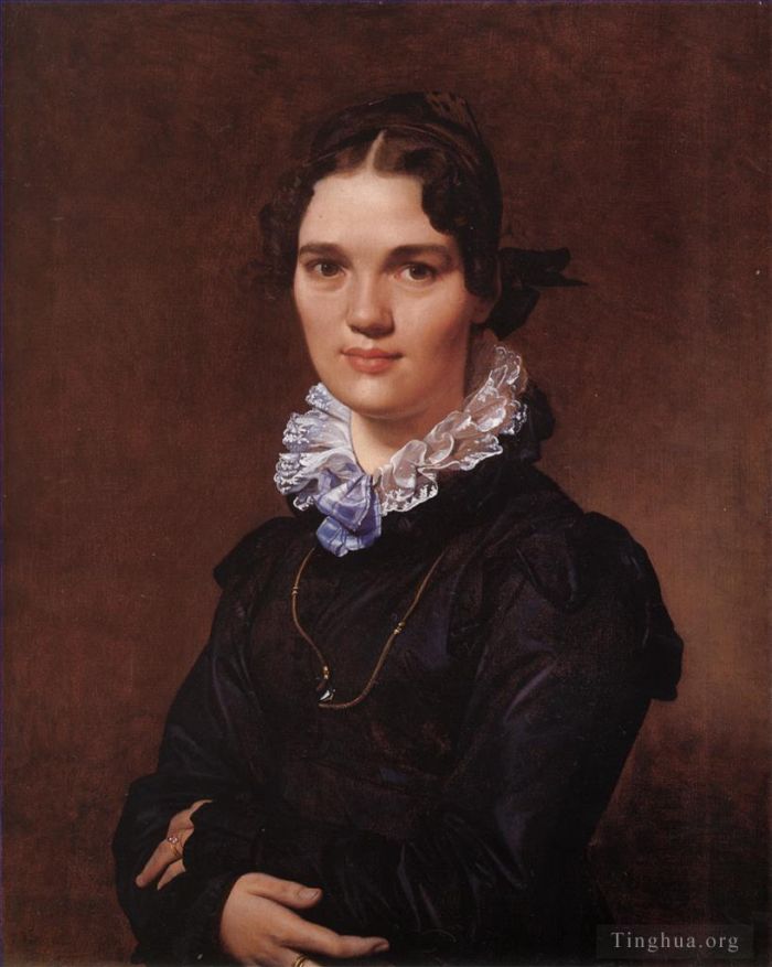 Jean-Auguste-Dominique Ingres Oil Painting - Mademoiselle Jeanne Suzanne Catherine Gonin